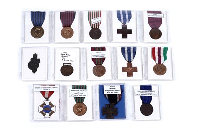 Lot 630 - A selection of Italian medals
