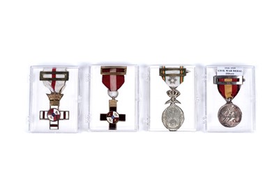 Lot 648 - Four Spanish medals