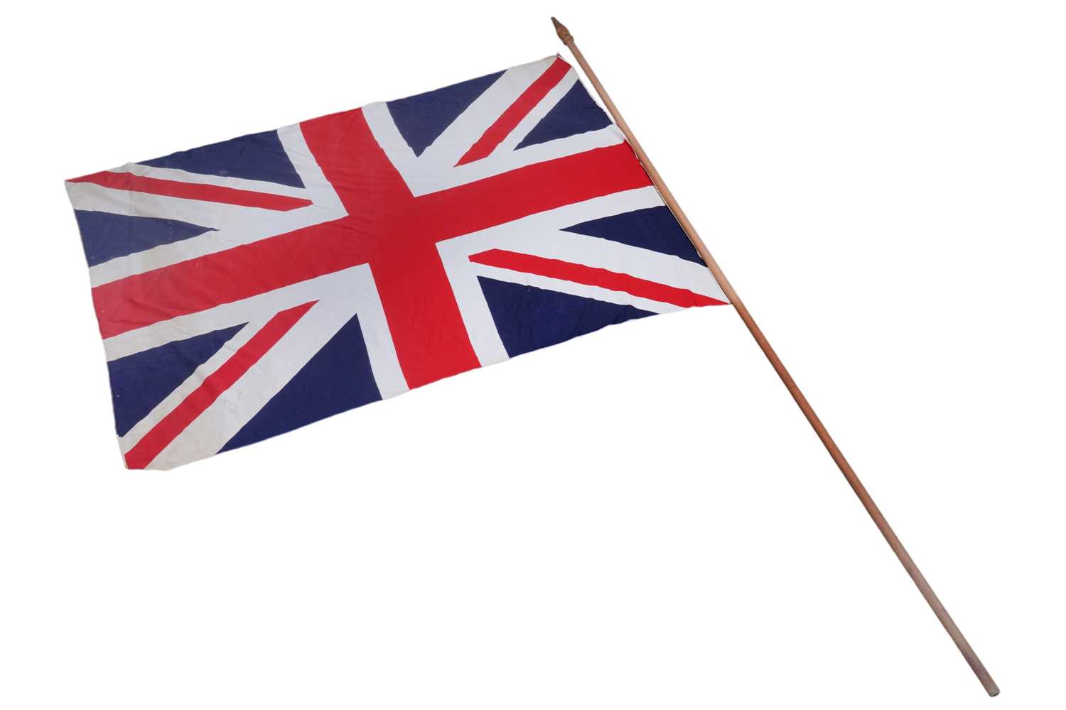 Lot 278 - An early 20th Century printed linen Union flag