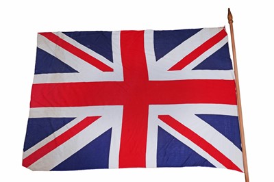Lot 278 - An early 20th Century printed linen Union flag
