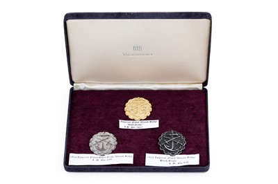 Lot 777 - Three German First World War 1914 Naval Wound Badge