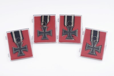 Lot 1011 - Four German First World War Iron Crosses 2nd Class 1914