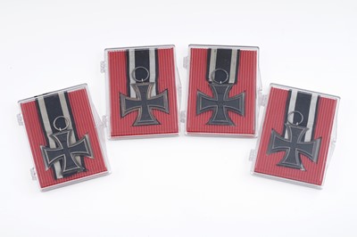 Lot 1014 - Four German First World War Iron Crosses 2nd Class 1914