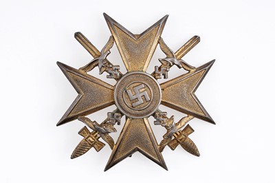 Lot 792 - A German Second World War Spanish Cross Combatants badge