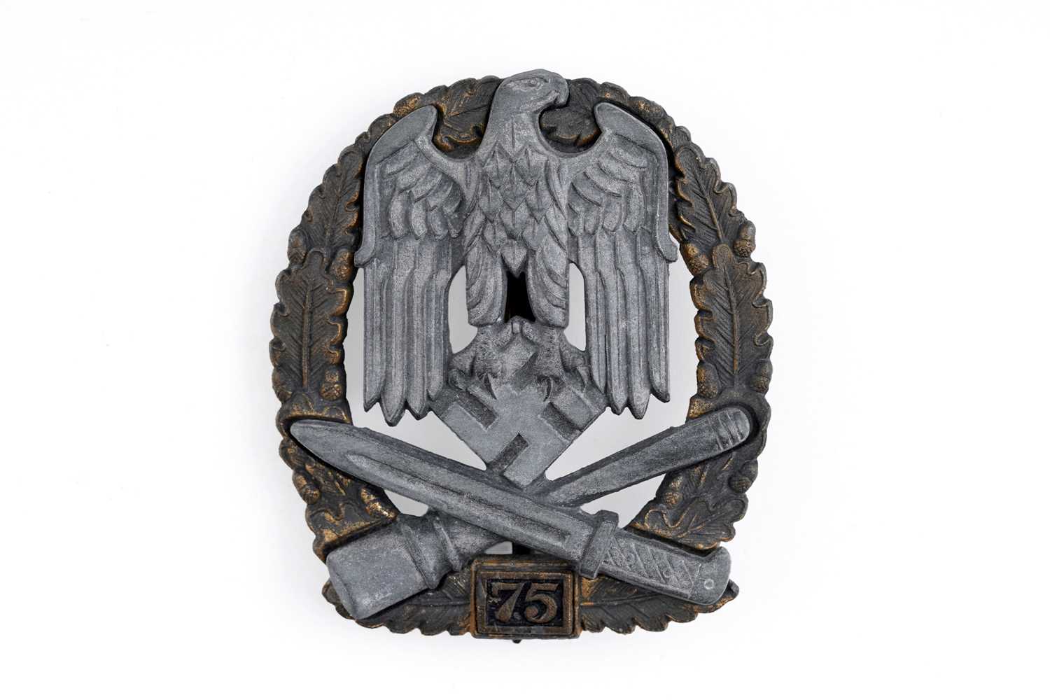 Lot 797 - A rare German Second World War General Assault War Badge
