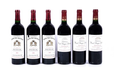 Lot 1026 - Mixed bottles of Pauillac