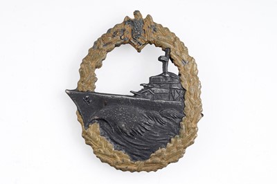 Lot 801 - A German Second World War Destroyer War badge