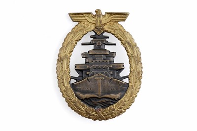 Lot 804 - A German Second World War Kriegsmarine High Seas War badge