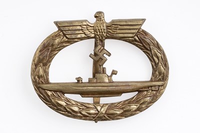 Lot 819 - A German Second World War U-Boat war badge