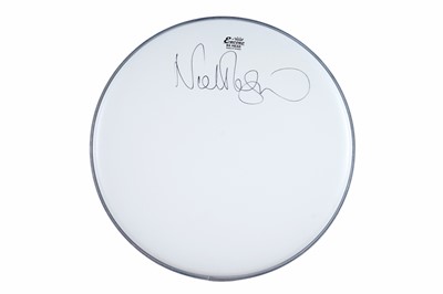 Lot 469 - Encore drum head signed by Nick Mason of Pink Floyd