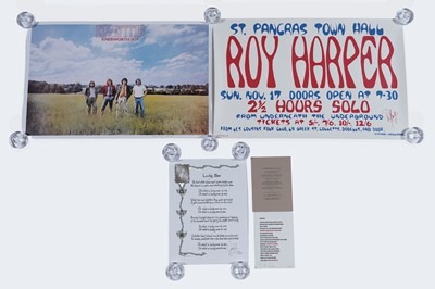 Lot 470 - A selection of signed and limited edition music interest wall art