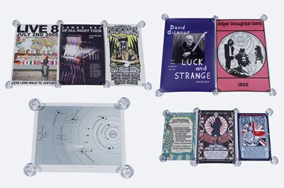 Lot 471 - A selection of music interest posters