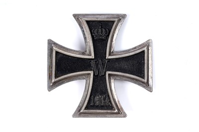 Lot 1018 - A German First World War Iron Cross 1st Class 1914