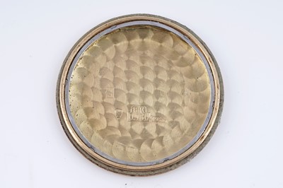 Lot 263 - A Nivada Automatic gold cased wristwatch