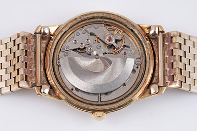 Lot 263 - A Nivada Automatic gold cased wristwatch