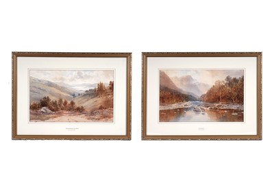 Lot 1661 - Edward Tucker Jr (Edward Arden) - Borrowdale, and Windermere from Troutbeck | watercolour