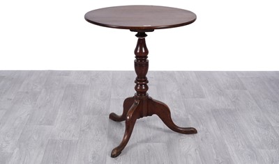 Lot 18 - A 19th Century mahogany tripod table