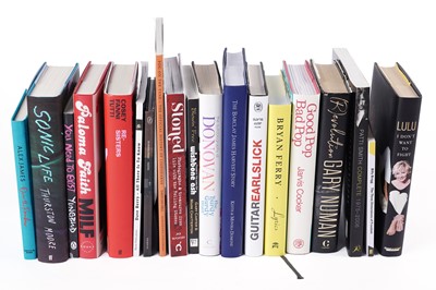 Lot 531 - A selection of signed music interest books