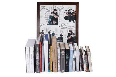 Lot 487 - The Beatles interest: a selection of books and other items regarding The Beatles and Yoko Ono