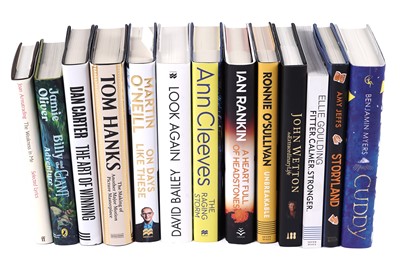 Lot 537 - A selection of signed edition books
