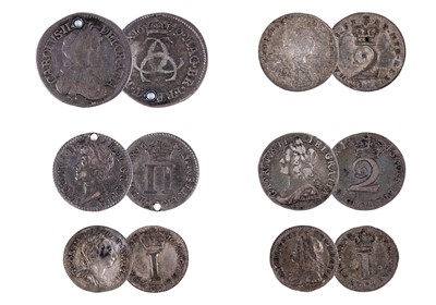 Lot 324 - Great Britain: a selection of small silver coins