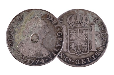 Lot 326 - Great Britain: George III Emergency Issue countermarked half-dollar