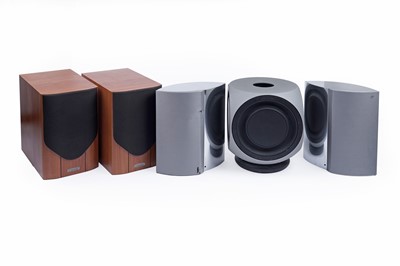 Lot 460 - Bang & Olufsen Beolab 4000 speakers; and other items