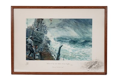 Lot 1687 - "Snaffles" Charles Johnson Payne - West of Gib and North Across the Bay, Blimey! What a Life | print