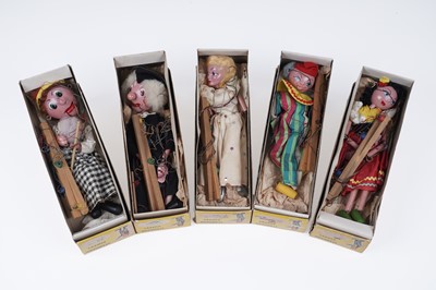 Lot 611 - A collection of boxed Pelham Puppets