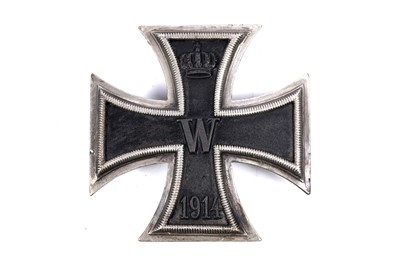 Lot 1037 - A German First World War Iron Cross 1st Class 1914