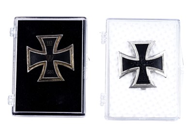 Lot 1049 - Two German Iron Crosses