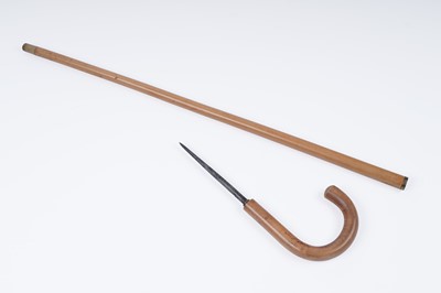 Lot 538 - A Malacca dagger stick