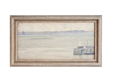 Lot 33 - George Sherwood Hunter - “Newlyn Harbour” | oil