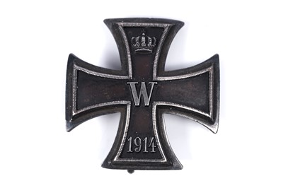 Lot 1057 - A German First World War Iron Cross 1st Class 1914