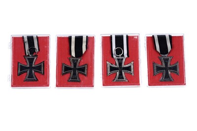 Lot 1067 - Four German First World War Iron Crosses 2nd Class 1914