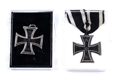 Lot 1071 - Two German First World War Iron Crosses 2nd Class 1914