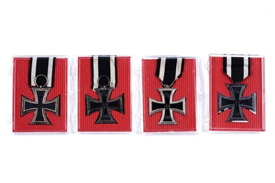 Lot 1072 - Four German First World War Iron Crosses 2nd Class 1914