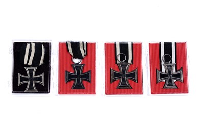 Lot 1073 - Four German First World War Iron Crosses 2nd Class 1914