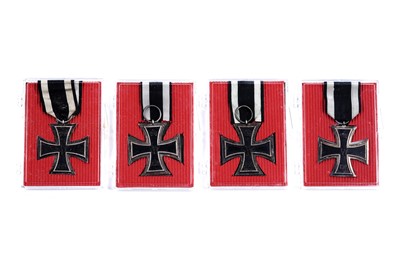Lot 1074 - Four German First World War Iron Crosses 2nd Class 1914