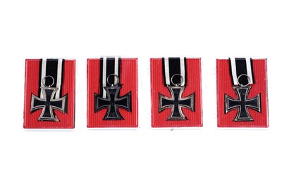 Lot 1075 - Four German First World War Iron Crosses 2nd Class 1914