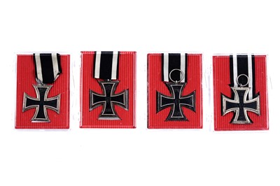 Lot 1076 - Four German First World War Iron Crosses 2nd Class 1914