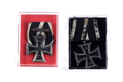 Lot 1077 - Two German First World War Iron Crosses 2nd Class 1914