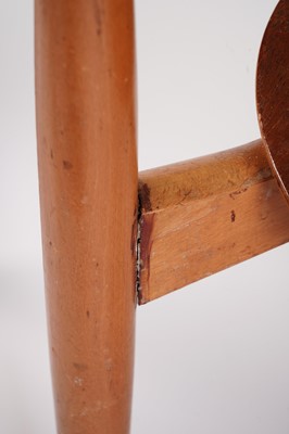 Lot 5 - Hans Wegner for Fritz Hansen: a circular teak and beech dining table and chairs