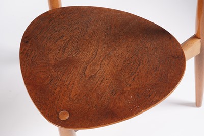 Lot 5 - Hans Wegner for Fritz Hansen: a circular teak and beech dining table and chairs