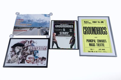 Lot 492 - Posters: Waterboys and Groundhogs