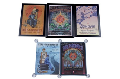 Lot 494 - Signed tour posters
