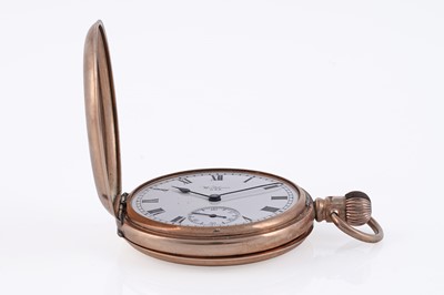 Lot 264 - A Waltham 9ct gold cased hunter pocket watch