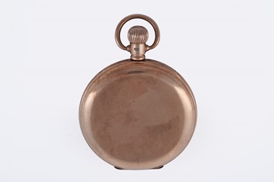 Lot 264 - A Waltham 9ct gold cased hunter pocket watch