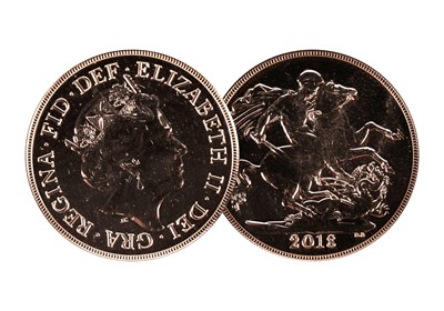 Lot 278 - Queen Elizabeth gold uncirculated sovereign