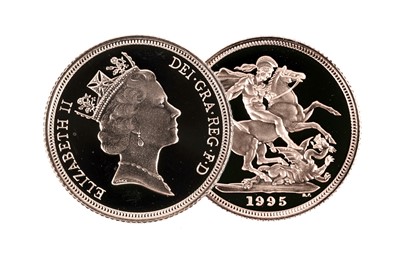 Lot 270 - Queen Elizabeth II gold proof sovereign, 1995